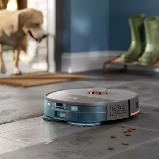 Philips HomeRun 5000 Robot Vacuum Cleaner with Sensors & Mapping and Suction Power 10000Pa Gray