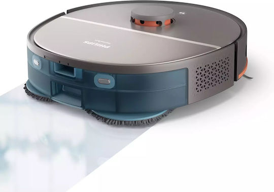 Philips HomeRun 5000 Robot Vacuum Cleaner with Sensors & Mapping and Suction Power 10000Pa Gray