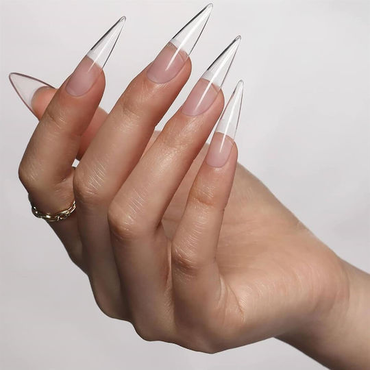 Bluesky Nail Tips Transparent 500pcs 876127