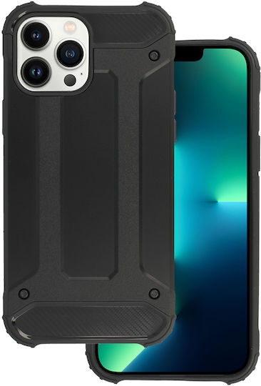 Hybrid Back Cover Plastic Black (iPhone 13 Pro)