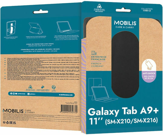 Mobilis Флип капак Черен (Galaxy Tab A9+ 11'' SM-X210/216) 029034