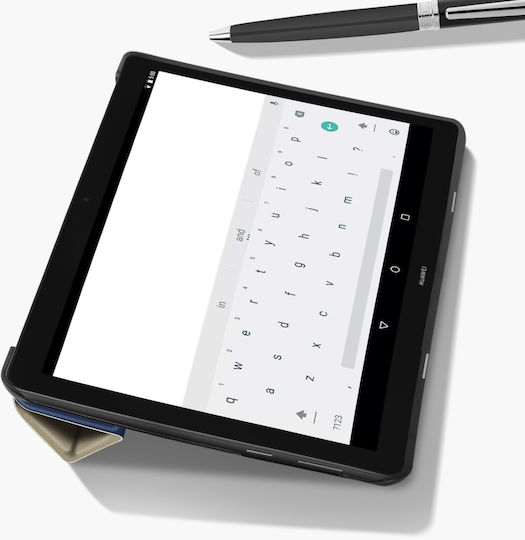 Avizar Faltbare Tastatur Video Standhülle Huawei Mediapad T5 10'' Dunkelblau