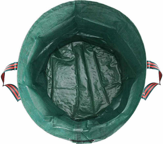 vidaXL Trash Bags for the Garden Capacity 300lt with Handles 66x66cm 12pcs Green