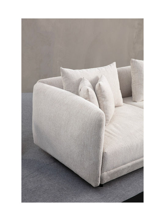 Floransa Ecke Sofa Weiß 310x265x76cm