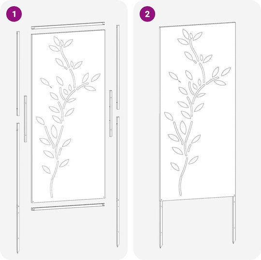 vidaXL Decorațiune Borcan Pentru Grădină 50x1.7x140cm 876322