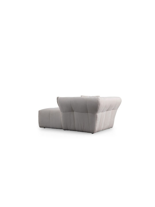 Boxer Γωνιακός Καναπές με Δεξιά Γωνία White 290x165x75εκ.