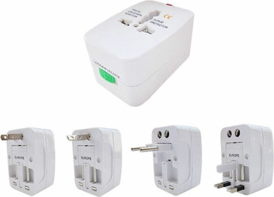 KAL Electronics Steckdosenadapter von Universal zu Universal