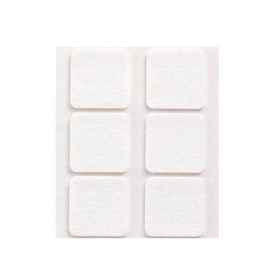 Inofix 4074-2 Square Felts with Sticker 17x17mm 20pcs