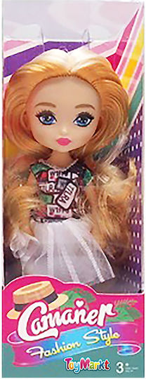 ToyMarkt Fashion Style Camaner Doll for 3+ years+ Years 15cm (Various Designs/Assortments of Designs) 1pc
