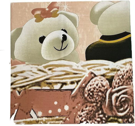 Beboulino Dreams Beiges Baby Bettlaken 95x150cm