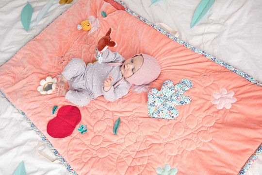 Lilliputiens Teething Ring from Fabric for 3 Months+