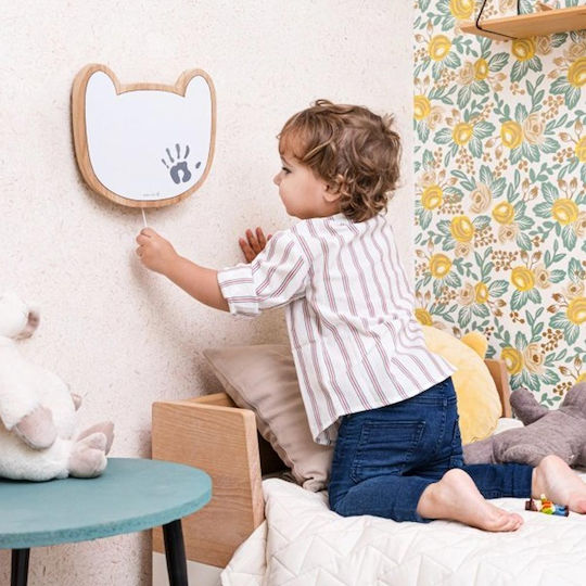 Baby Art Αναμνηστικό Αποτύπωμα Μουσικό Κουτί Τοίχου από Ξύλο