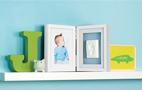 Pearhead Baby Imprint Frame made of Wood for Girl