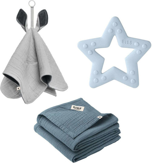 Bibs Baby Gift Set for Boy for 0-6 Months 6 Pieces