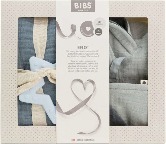 Bibs Baby Gift Set for Boy for 0-6 Months 6 Pieces