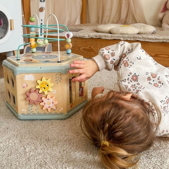 Tooky Toys Aktivitätswürfel aus Holz