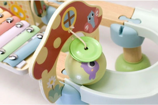 Tooky Toys Βρεφικό Παιχνίδι Μουσική Πίστα από Ξύλο με Μουσική για 18+ Μηνών