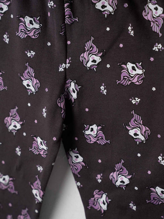 Kids' Set with Leggings Winter 2pcs Purple