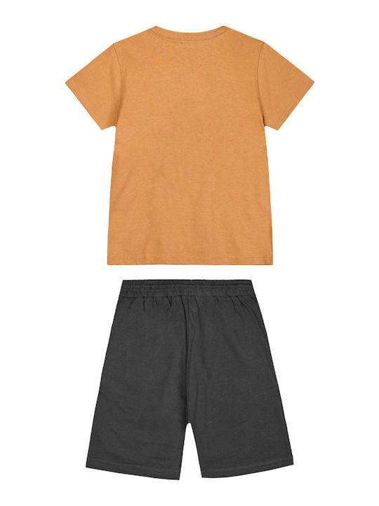 Kids' Set with Shorts Summer 2pcs White