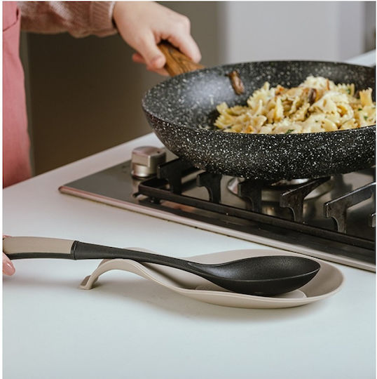 Nava Misty Shallow Ragu Spoon Nylon Beige 36cm