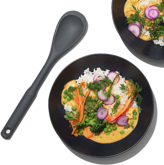 OXO Lingură Joasă Pentru Ragu Din Silicon Negru 30.4cm
