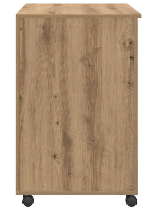 Computer Office Wooden Walnut 91x50x77cm