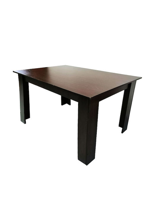 Hazel Tisch Speisesaal Holz Wenge 120x80x75cm