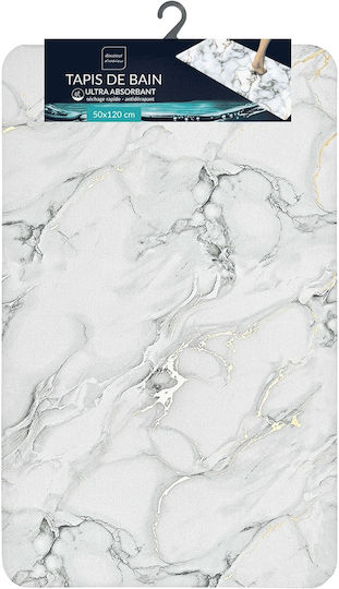 Atmosphera Pat Mat De Baie Venor Douceur D'intérieur 1802132 Alb 50x80cm