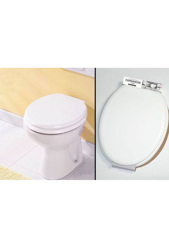 ArteLibre Capac WC Plastic 37x43.4cm Alb