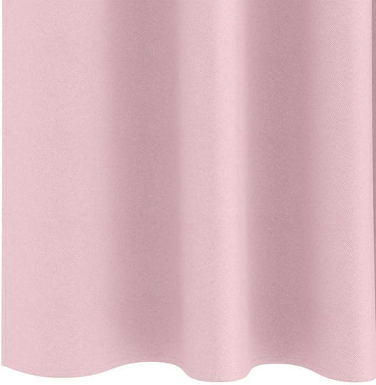 vidaXL Pink Window Blackout Curtain Set with Pencil Pleat 140x225cm