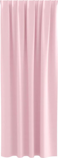 vidaXL Pink Window Blackout Curtain Set with Pencil Pleat 140x225cm