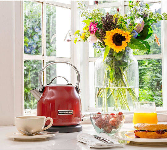 Kitchenaid Βραστήρας 1.25lt 2200W Κόκκινος