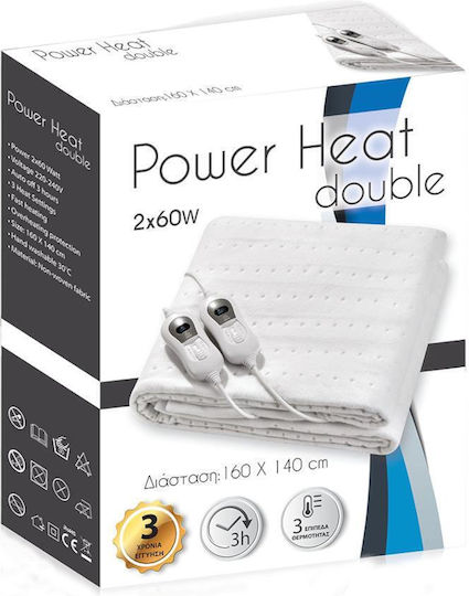 Alfa Care Power Heat Double with Timer 120W 160x140cm