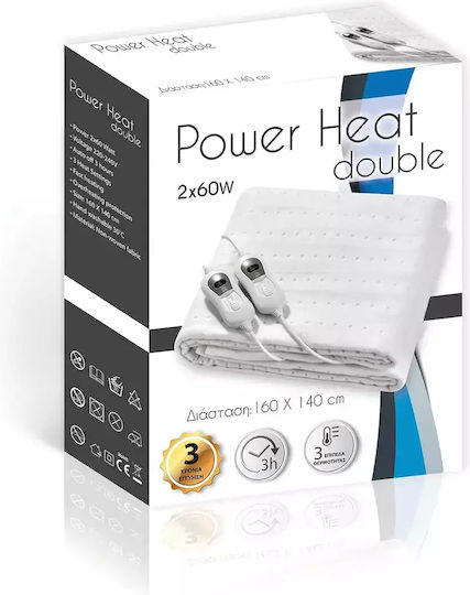 Alfa Care Power Heat Double with Timer 120W 160x140cm