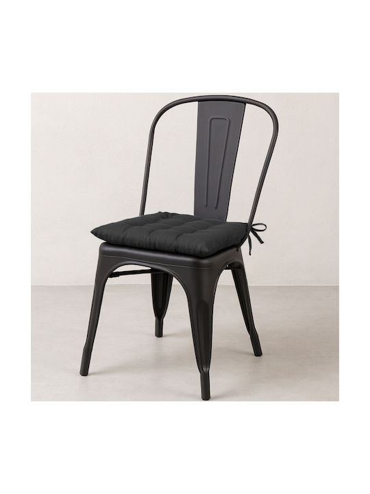Garden Chair Cushion S-f Duo Noir 38x38cm