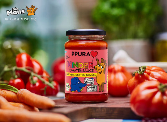 Ppura Tomatensoße 340gr 1cm