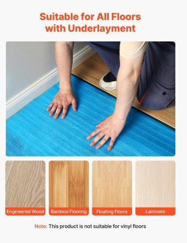 Vevor Plastic Floor 2mm in Roll