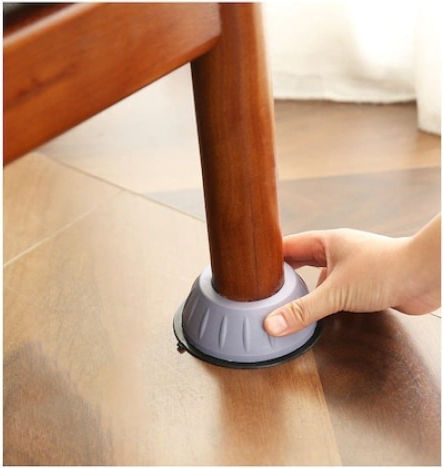 Anti-Vibrations-Pads Für Waschmaschine/Trockner aus Kunststoff 4Stück