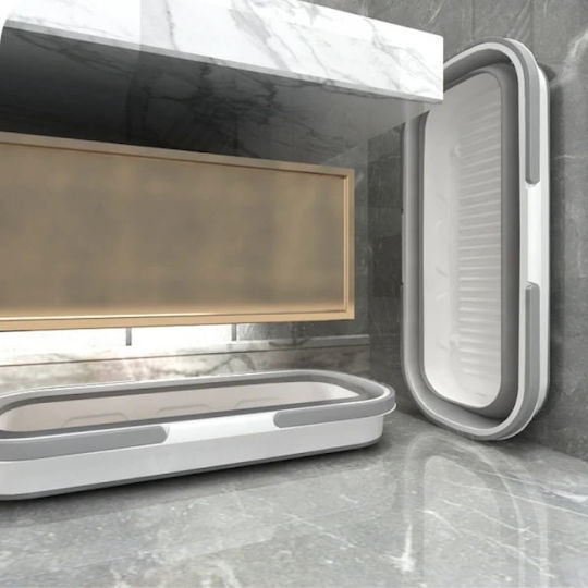 Pliere Lavoar Dreptunghiular 56x25.5x17cm. Capacitate 8lt Alb