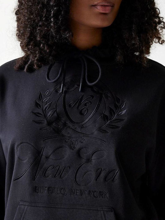 Women's Sweatshirt Hooded Black
