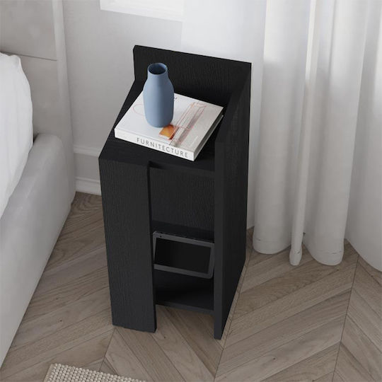 Elos Ξύλινο Μαύρο 25x27x60cm