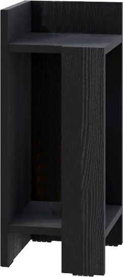 Комод Elos Дървен Black wood 25x27x60см