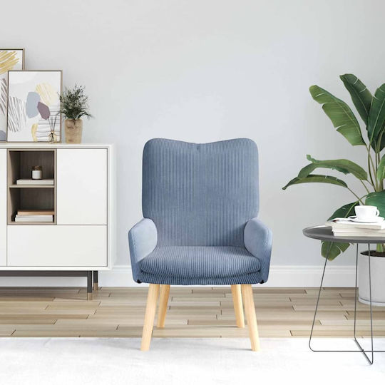 Relax Armchair Blue 63x67x94cm