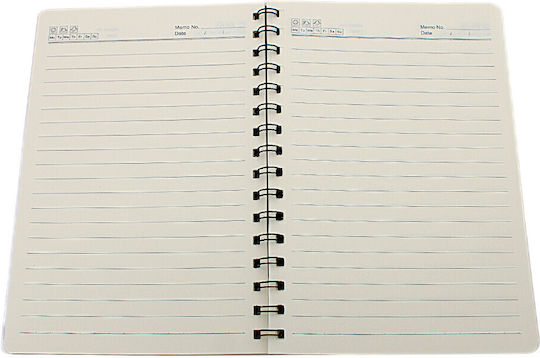 Notebook Notebook Spiral 75 Sheets A5 Ruled Blue