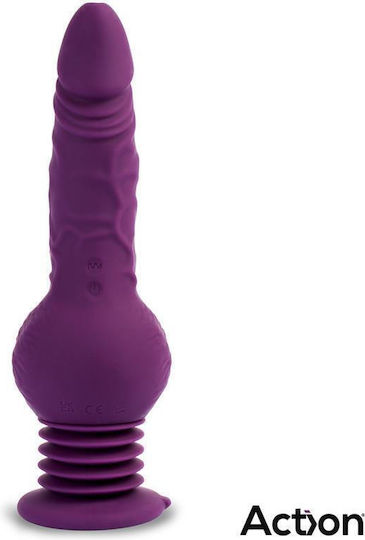 Action Ultra Jet Thruster Vibrator Vibrator 23.8cm Lila