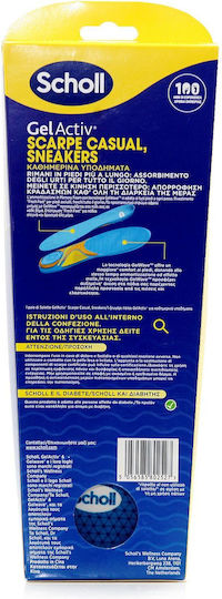 Scholl Gel Activ Πέλματα Καμάρας with Memory Foam F940016838 2pcs