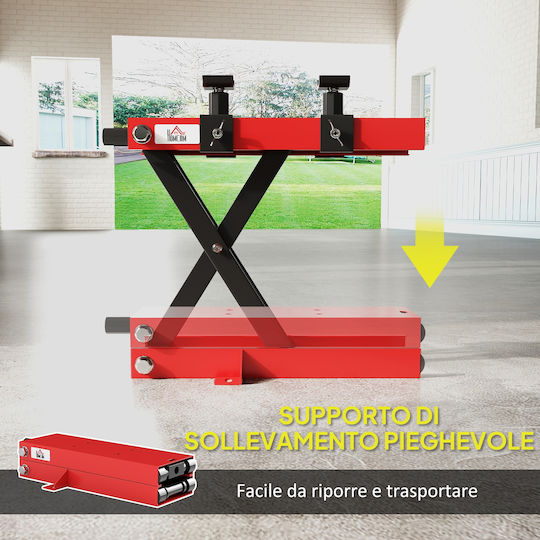HomCom Motorcycle Frame Stand with 500kg Maximum Weight