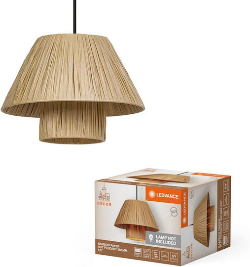 Osram Κρεμαστό Φωτιστικό Καφέ 28x28εκ.