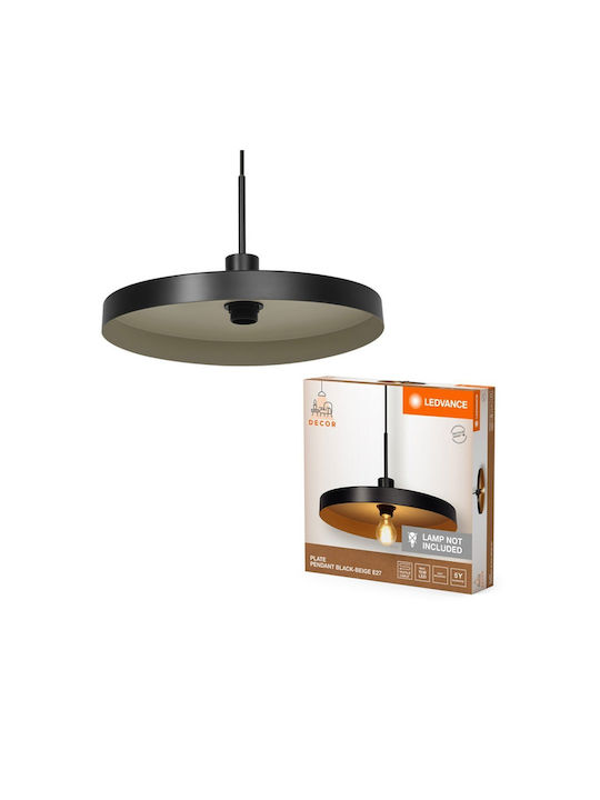 Osram Pendant Light Black with Socket E27