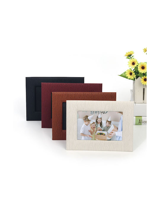 Loveinstant Fabric Photo Frame with Ecru Frame